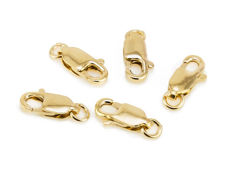 Gold Filled Lobster Claw Clasp 12mm - Etsy
