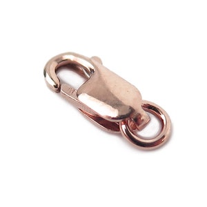 Rosegold Filled Karabinerverschluss 8 mm