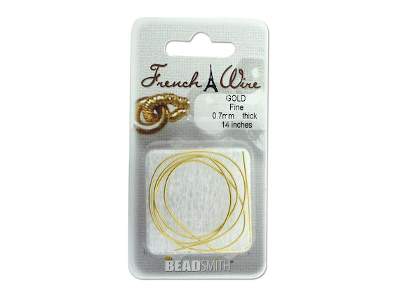 Gold french best sale wire