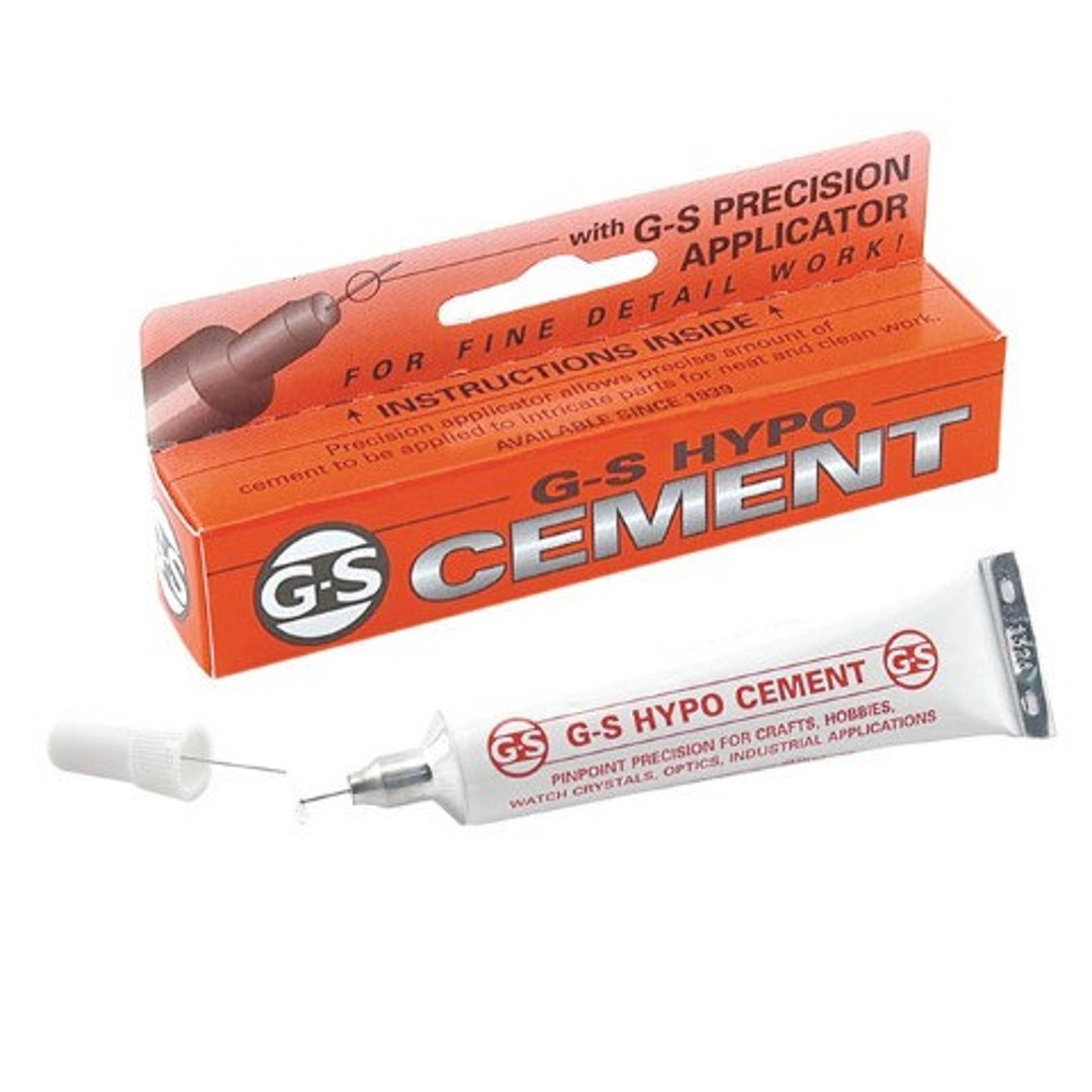 G-S Hypo Cement, 1/3 Fluid oz Tube (9 ml)
