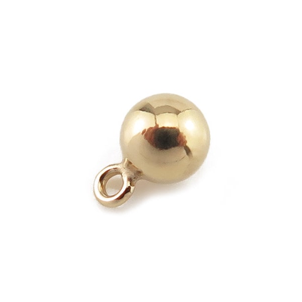 Breloque Boule Gold Filled 4mm