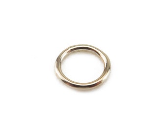 9K Gold Closed Jump Ring 5mm ~ 22g ~ 1 Piece