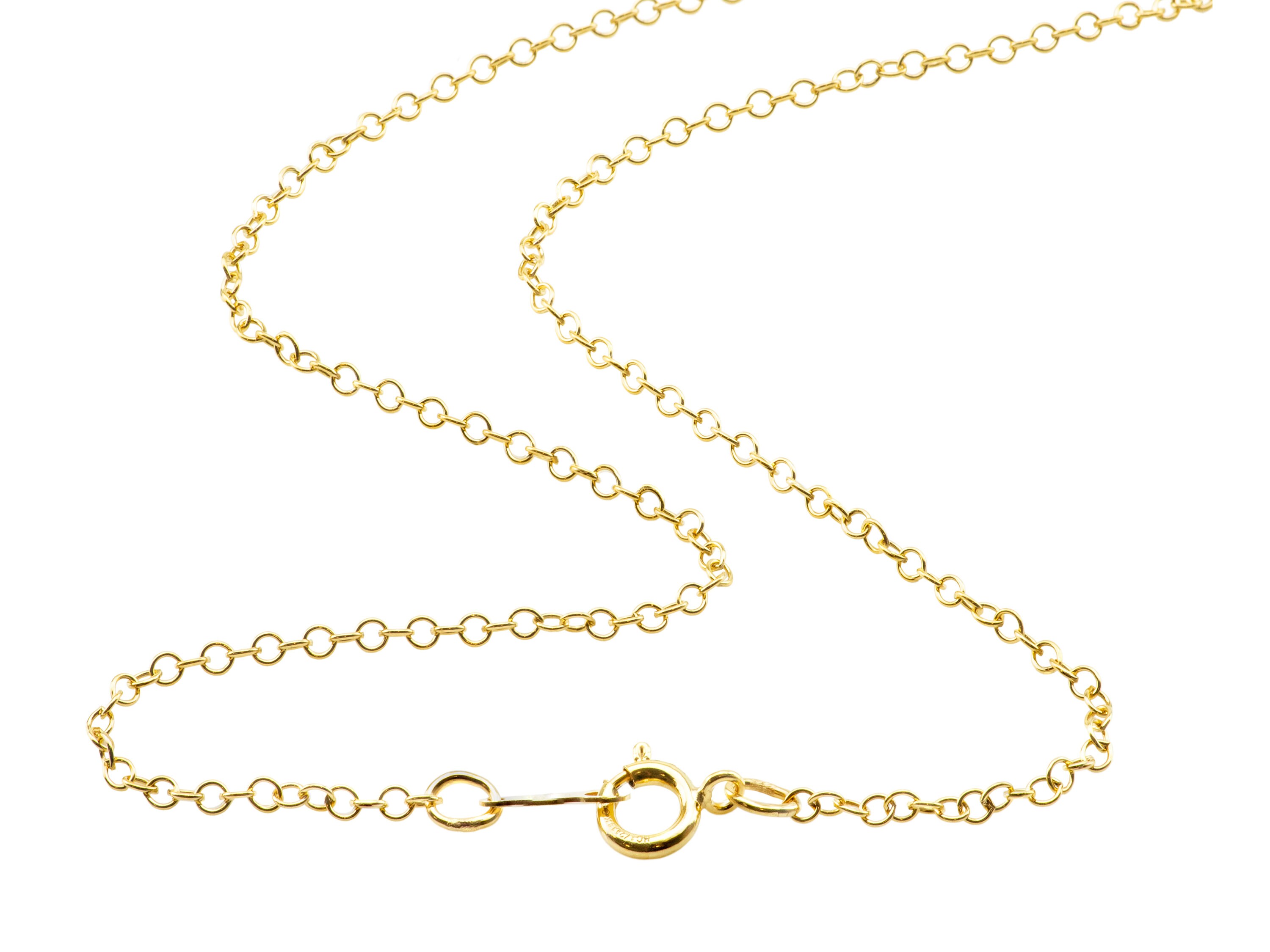 Gold Filled Cable Chain Necklace With Spring Clasp 16 Etsy Australia