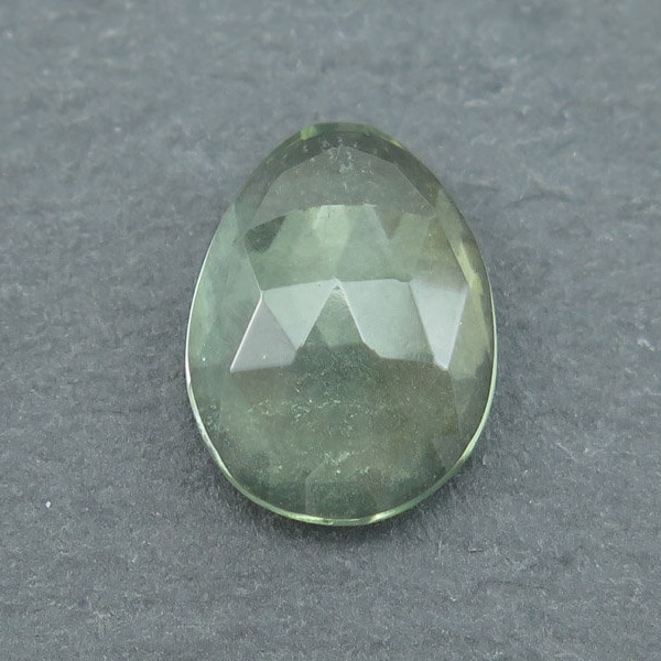 Green Amethyst Rose Cut Slice ~ Various Sizes