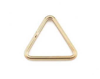 Gold Filled Closed Triangle Component 10mm