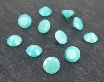 Amazonite Faceted Round ~ Various Sizes