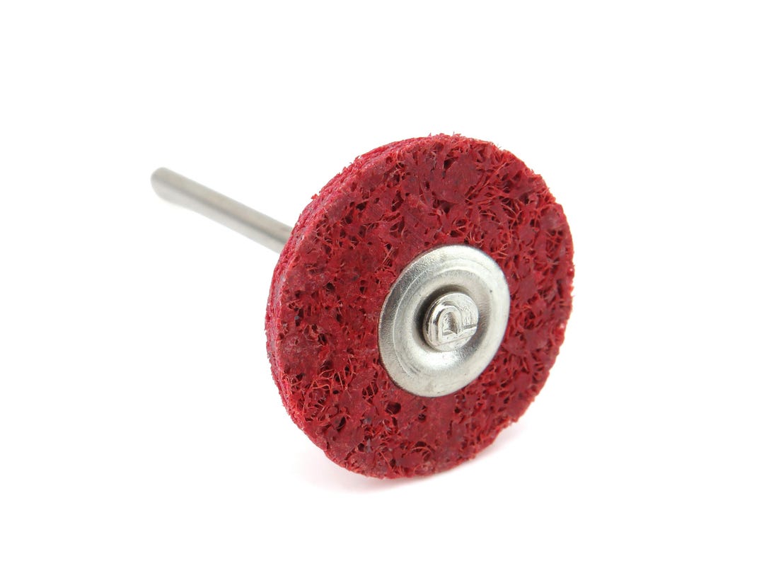 Abrasive Deburring Wheel ~ 22mm ~ Red - Etsy