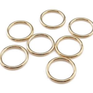 Gold Filled geschlossener Biegering 10mm ~ 18ga