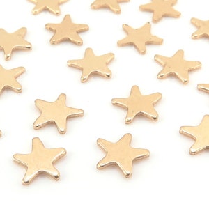 Gold Filled Star Solderable Accent 5.25mm