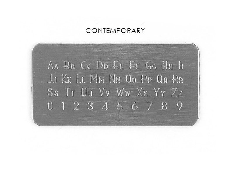 PERSONALISED Sterling Silver Engraved Tag 25mm