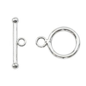 Sterling Silver Toggle and Bar Clasp 12mm