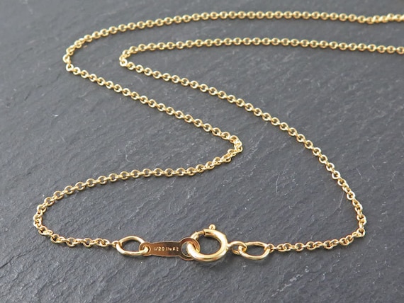 Gold filled cable chain discount