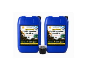Premium vloeibare zeewiermest: 2 x 30 l organisch 1:200 concentraat (bulkverpakking)