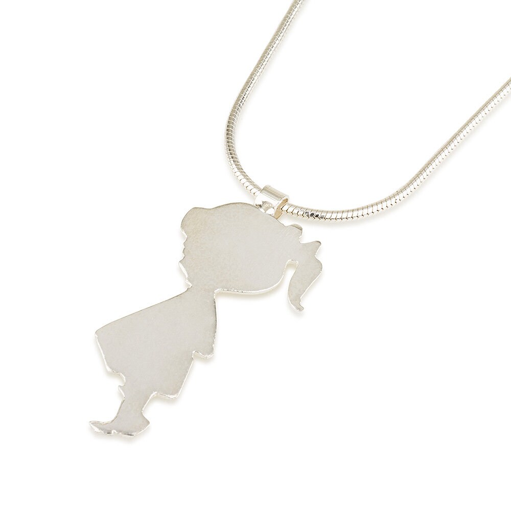 Boy Necklace Boy Pendant Silver Boy Figure Pendant Boy - Etsy