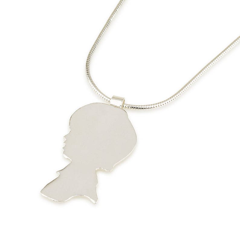 Boy Necklace 14k Rose Gold Boy Pendant Boy Image Pendant Etsy