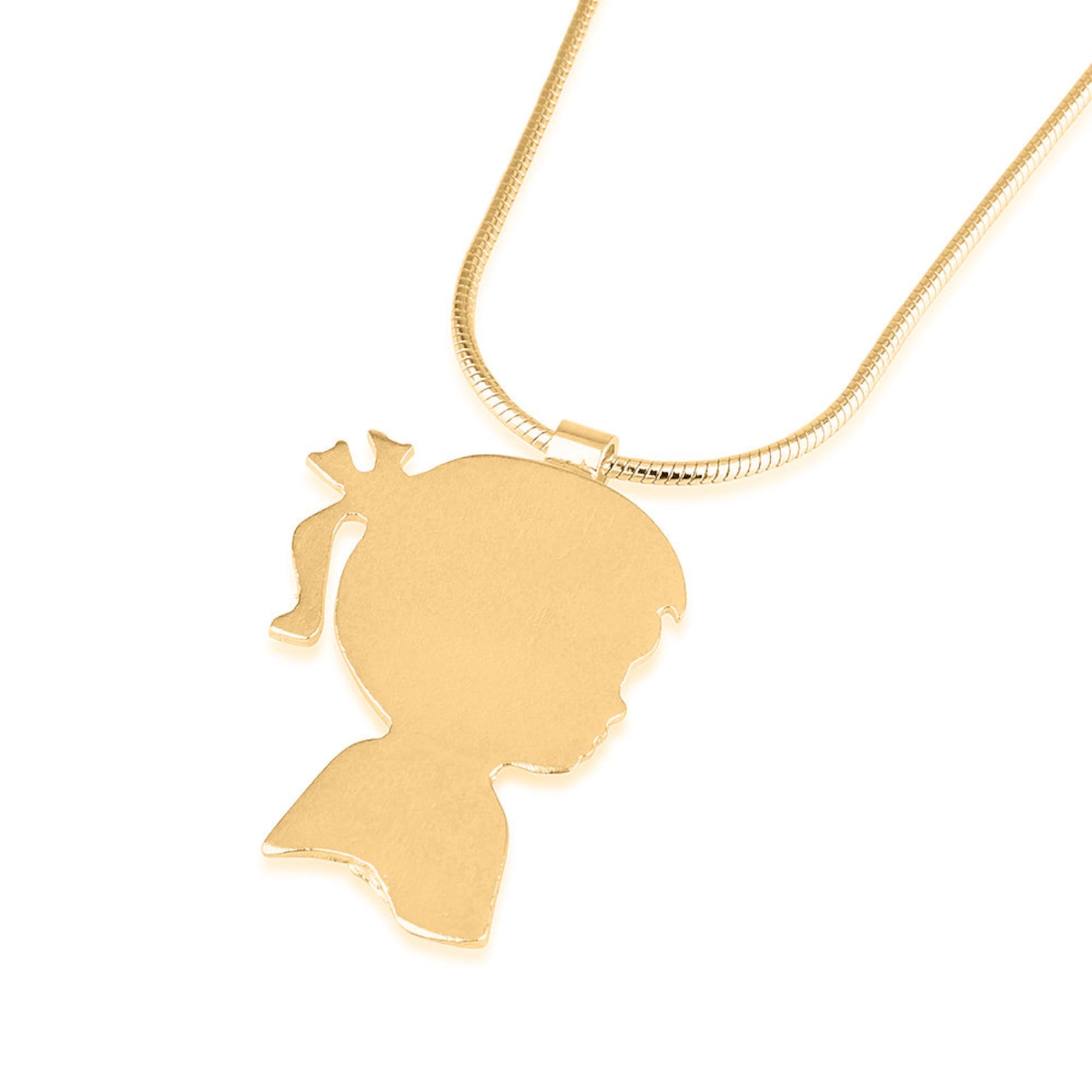 Boy Pendant Boy Necklace 14k Yellow Gold Boy Figure Pendant Etsy