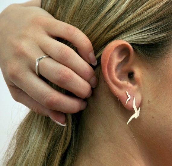 Seagull earrings best sale