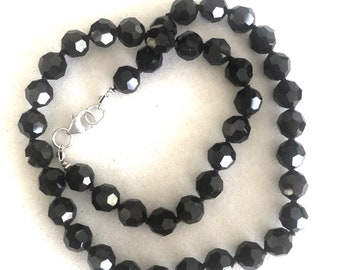 Swarovski Crystal Classic Hand Knotted Necklace 17"
