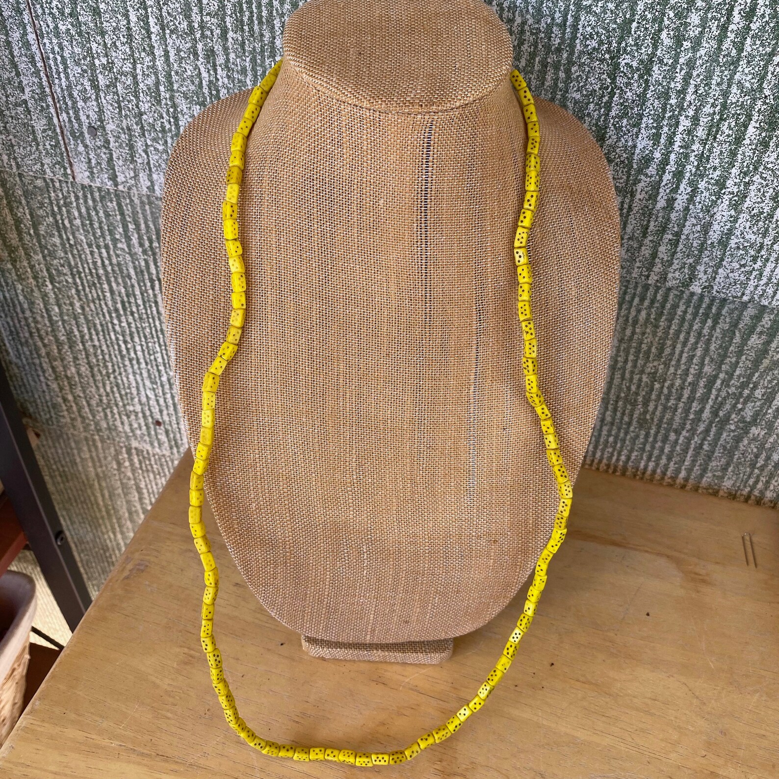 Vintage Bohemian Pressed Glass Dice Beads Etsy