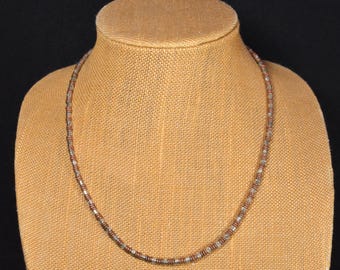 Necklace 20 ins Giriama Copper Hishi  Lead Safe Pewter Hand Made Egyptian Clasp