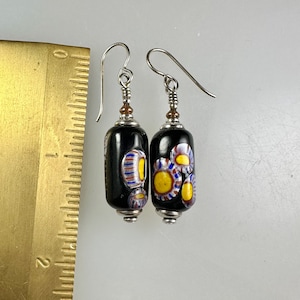 Earrings Special Rare Murano Trade Beads With Story..