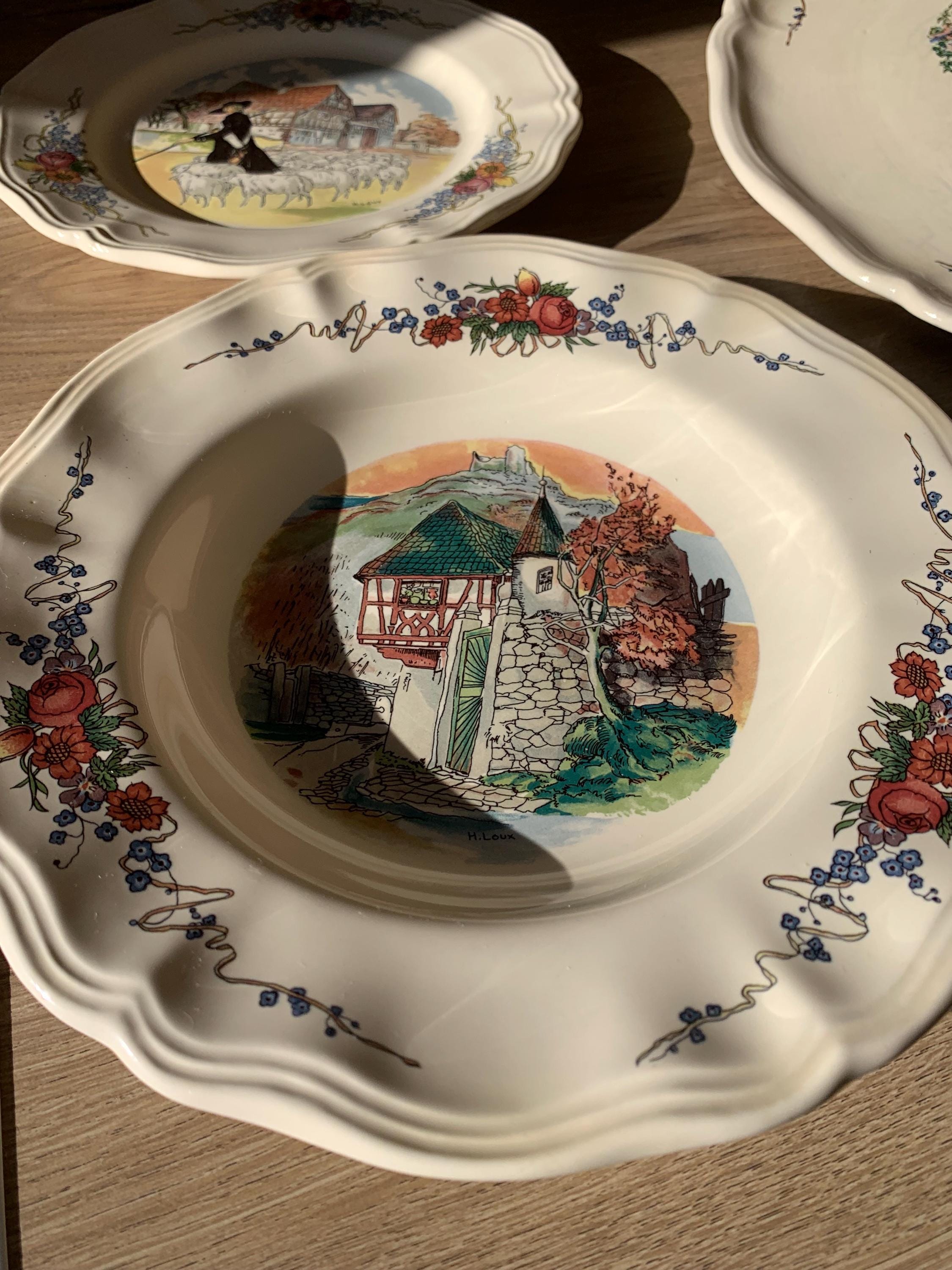 Set by Sarreguemines, From the Iconic OBERNAI - Etsy