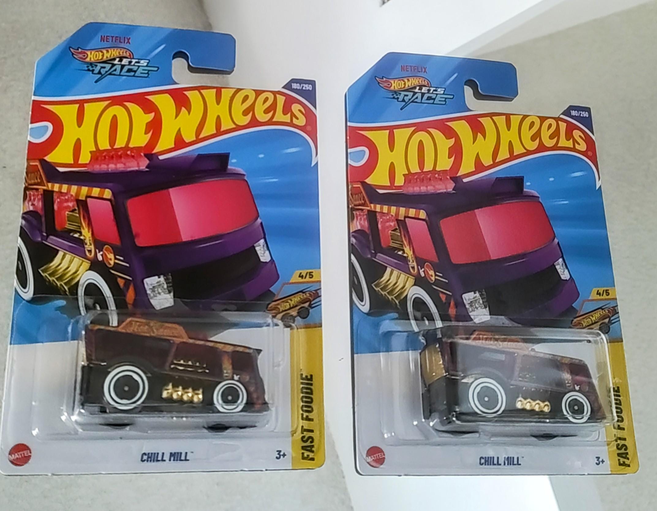 Hot Wheels Chill Mill Diecast Car | Fast Foodie Series 1:64 Scale | Modified Milk Truck Toy 7 thumbnail image