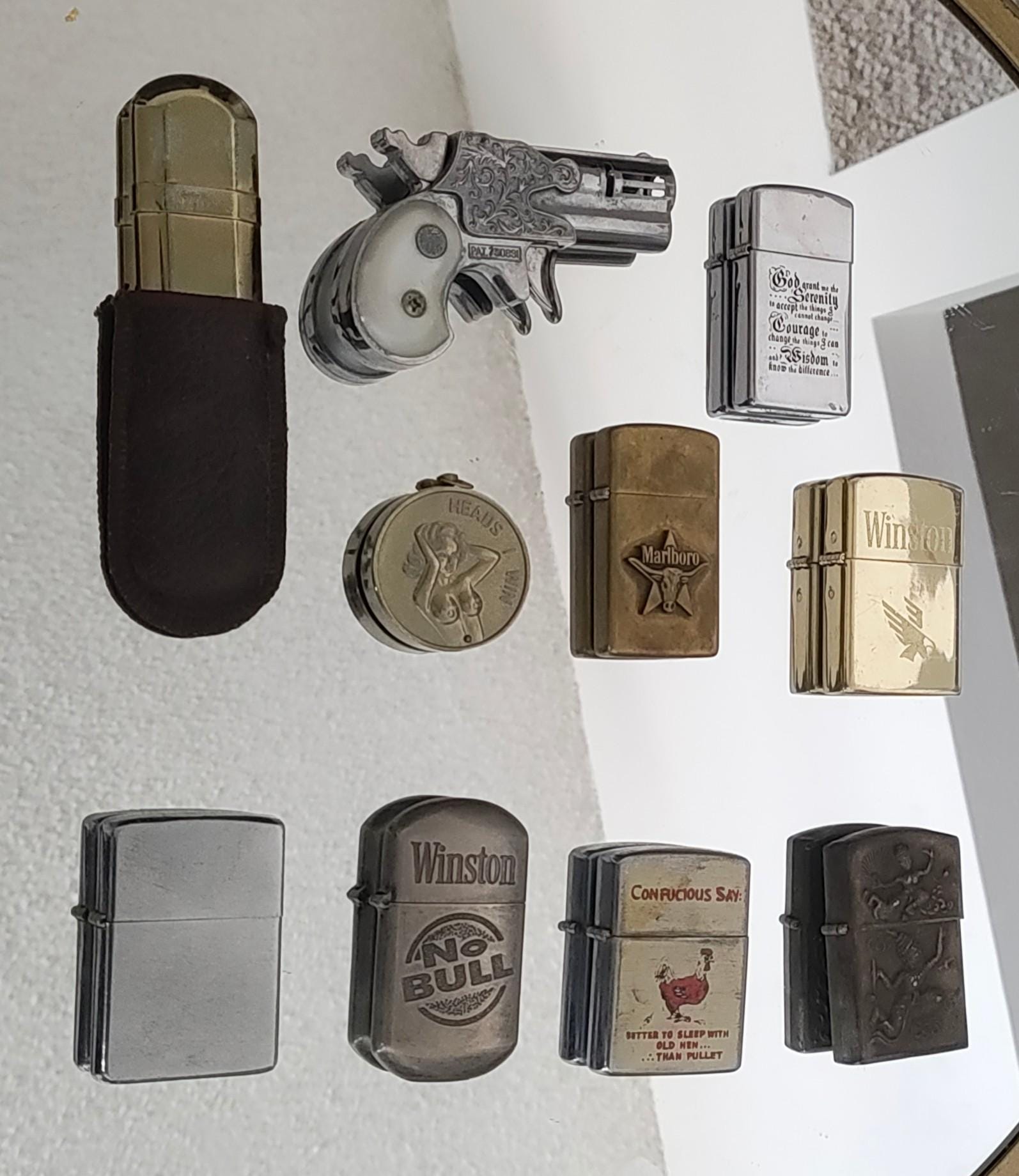 Winston メタルライター 鳥のロゴ　zippo Winston メタルライター 鳥のロゴ zippo Amazon.co.jp: ZIPPO