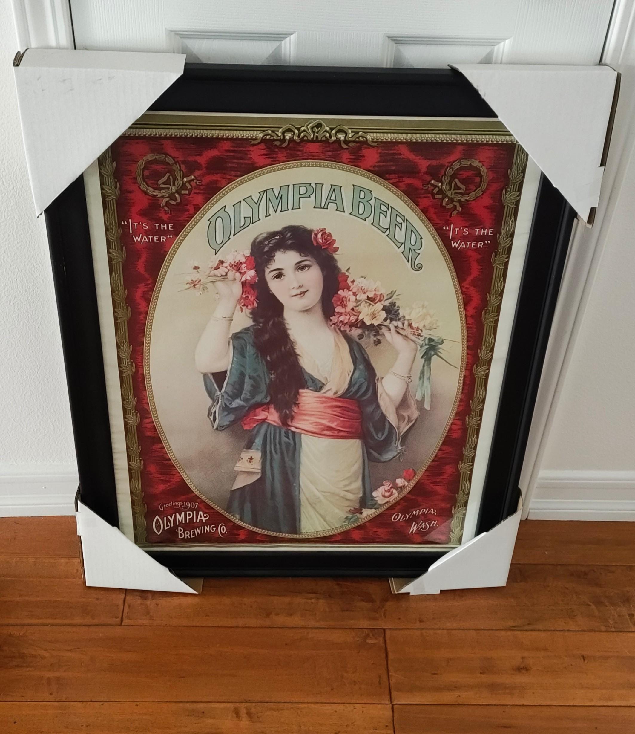 Olympia Beer Mirror - Etsy