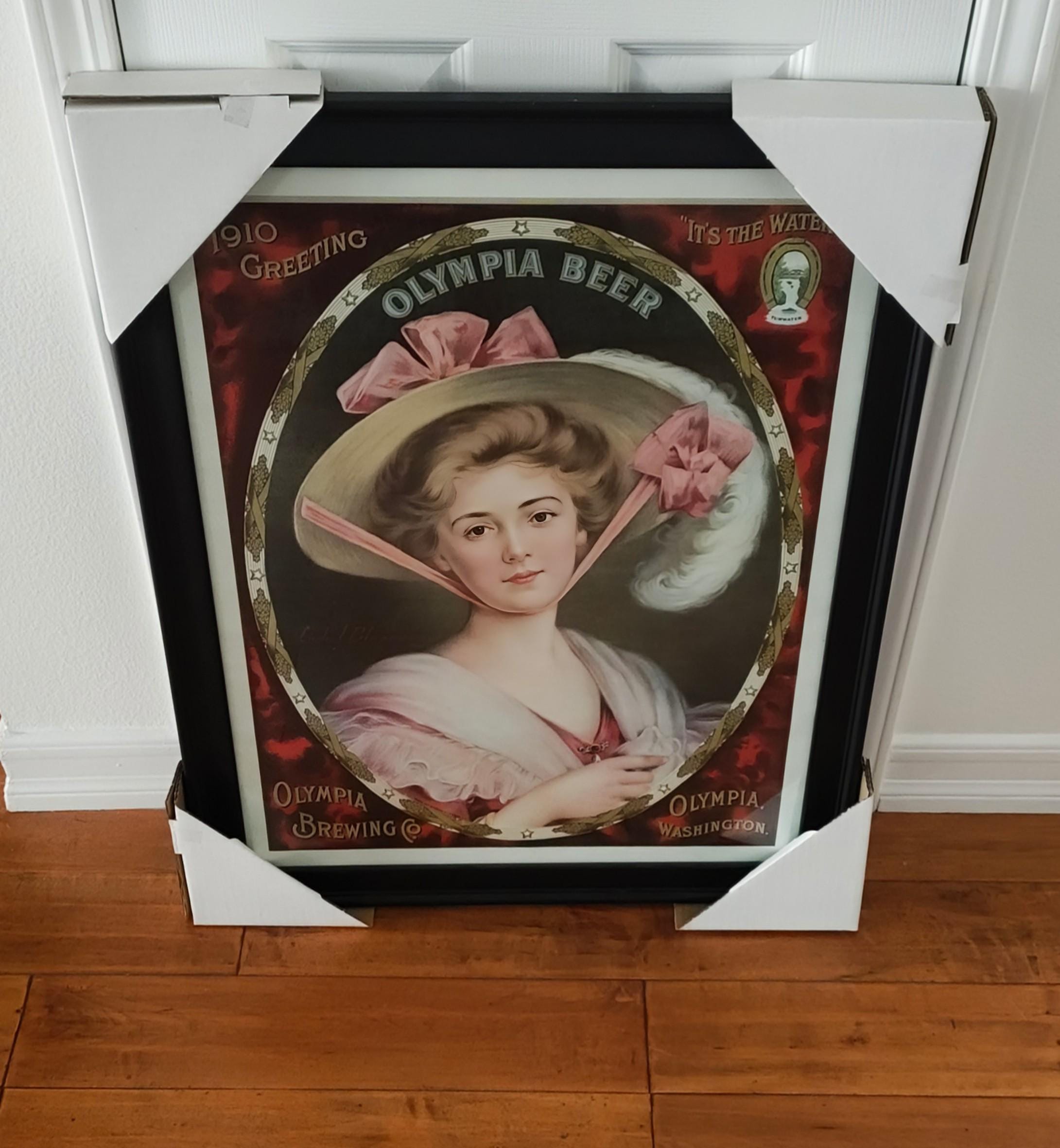 Olympia Beer パブミラー Olympia Beer Mirror - Etsy