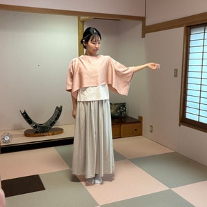 THE PAPER MAKER / Kimono Sleeve Flannel Top