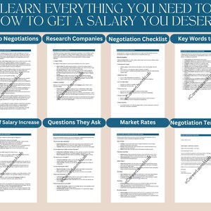 Ultimate Salary Negotiation Guide 16 Pages of Expert Advice Audio ...