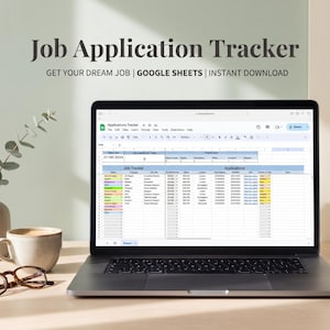 Jobbewerbungs-Tracker, Praktikums-Tabelle, Interviewplaner (Google Sheets)