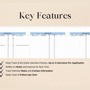 Google Sheets Job Application Tracker | Interview Planner (digital ...