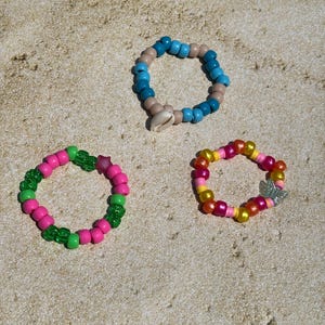 Summer beaded bracelets