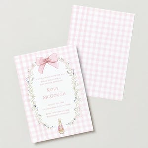 Peter Rabbit Baby Shower Einladen, Peter Rabbit Baby Shower, Peter Rabbit Digitaldrucke, Woodland Baby Shower, druckbare Baby-Dusche lädt ein