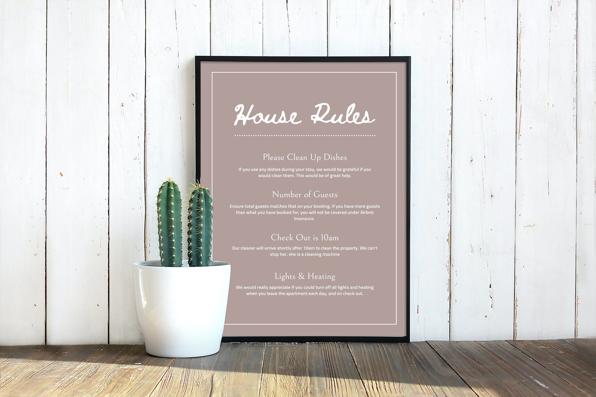 Airbnb Host Book & Posters Guestbook Welcome Pack - Etsy Australia