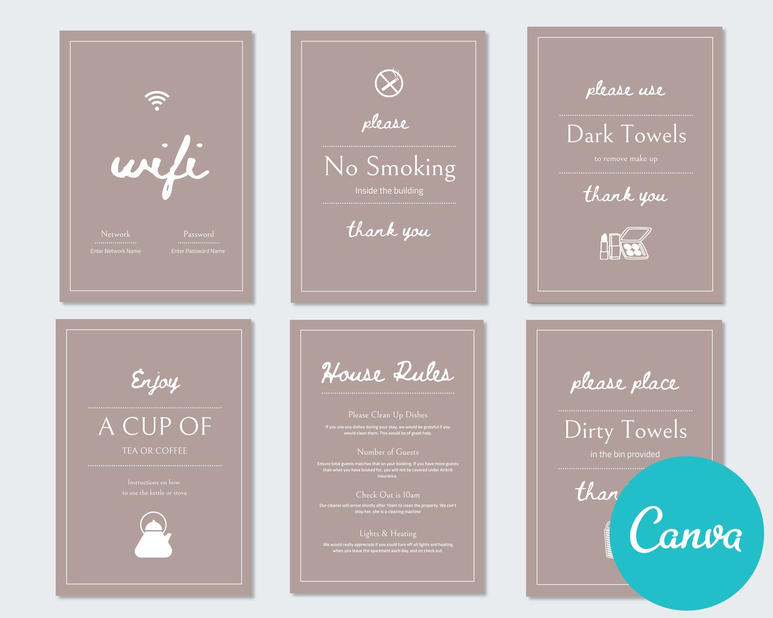 Airbnb Host Book & Posters Guestbook Welcome Pack - Etsy Australia