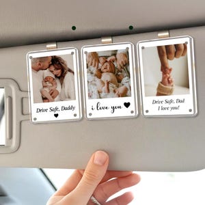 Cadeau bébé fille, carte pare-soleil personnalisée pour enfants, carte pare-soleil, cadeau bébé, cadre photo naissance, cadeau nouveau-né fille et garçon T4