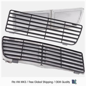 VW MK3 Golf Vento Jetta Reflector Grille Blende Kanye Shades Bumper GTI 2.0 TDI