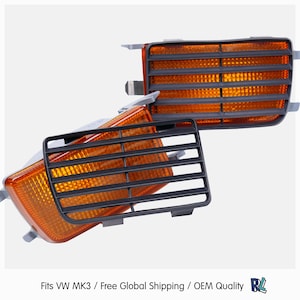 VW MK3 Golf Vento Jetta Indicator Grille Turn signal GTI 2.0 TDI Bumper