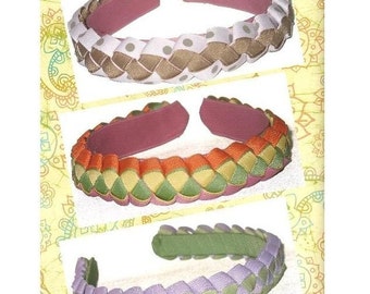 8 Boutique Girl BRAIDED WOVEN HEADBAND Instruction Pattern Hard Headband pdf