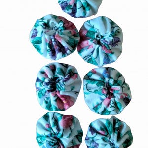 Stof jojo rode roos bladerdeeg bladerdeeg rozet appliqué versieringen voor fragmentrol of quilten Handgemaakt cadeau voor vriend