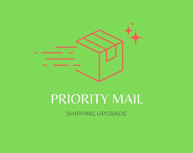 Priority mail delivery shipping upgrade