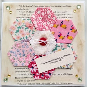 Tarjetas de felicitación con flores hechas a mano Pensando en ti Regalo para un amigo Tarjeta de pronta recuperación Mamá ánimo aliento regalo de consuelo