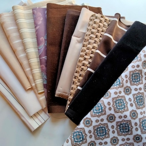 Diverse vintage katoenen stof flanel quilten langzame steek polyester fragmenten textiel gestripte voorgesneden naaistof corduroy snijder