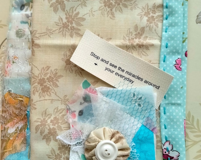Slow Stitching Book Cover Sampler Embroidery Practice Book Travel Diary Teacher Appreciation Gift For DIY Crafts