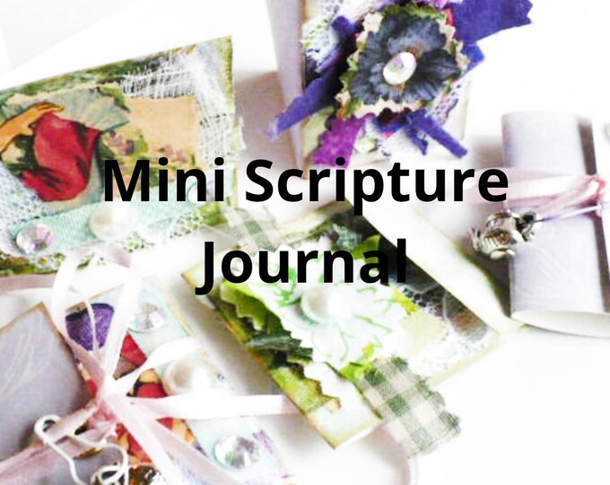 Mini Pocket Journal the Perfect Size For Scriptures, Poetry Verses Gift for Friends. Unlock Your Creativity with Daily Gratitude