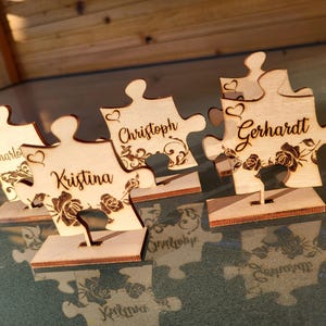 Targhette puzzle SVG
