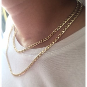 14k gold chain necklace for women, 14k gold chain choker